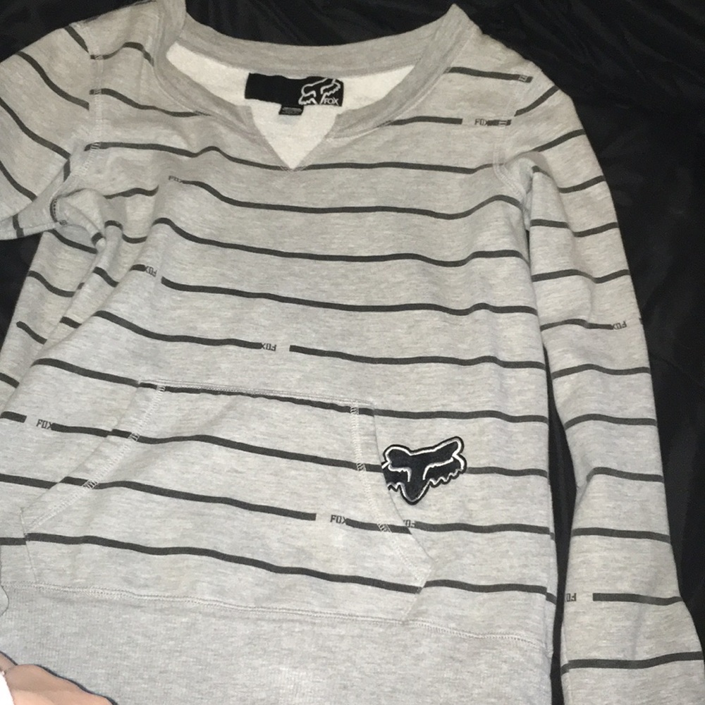 Fox V-neck sweater